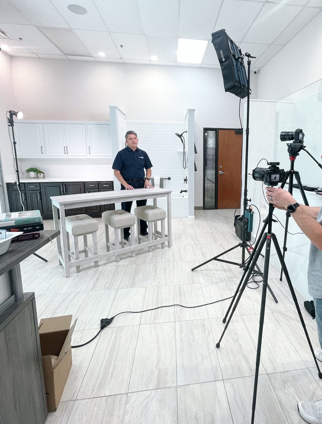 MCC Video Production on-location filming